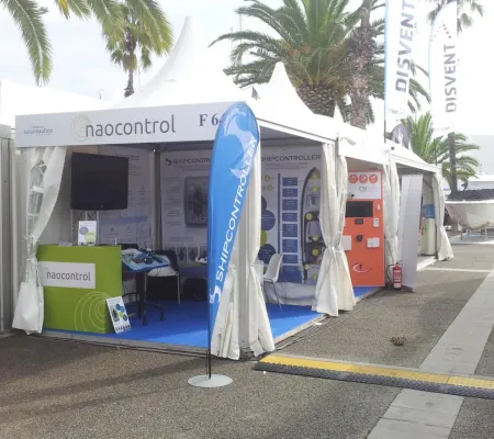 Shipcontroller at the Barcelona Boat Show 2015